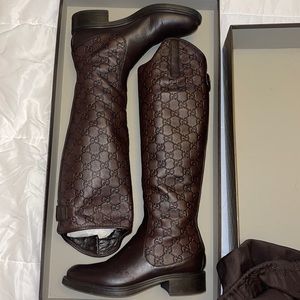 Gucci Guccisima Riding Boot